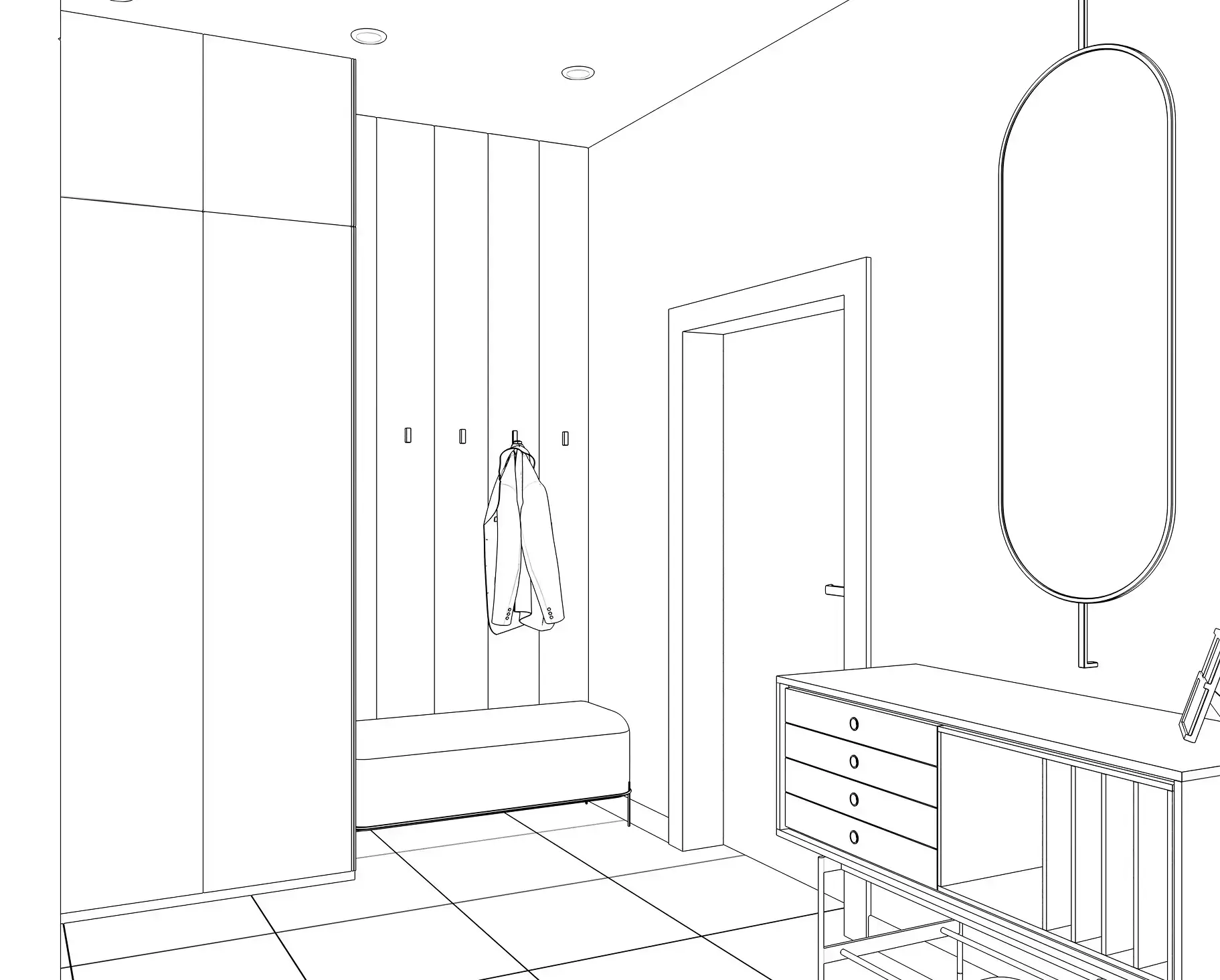 interior-contour-visualization-3d-illustration-sketch-outline