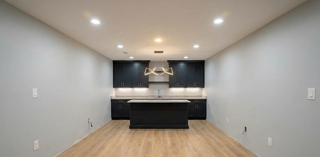basement lighting design utah