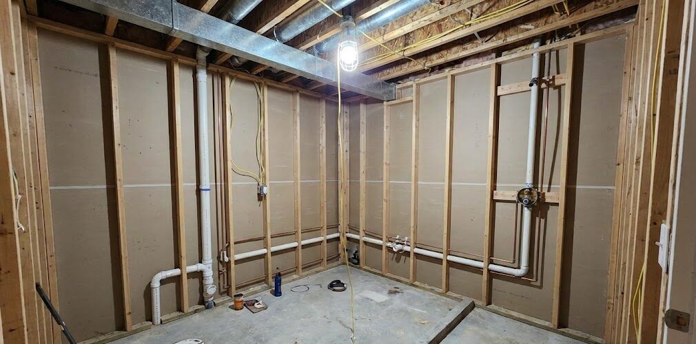 basement bathroom rough-in guide