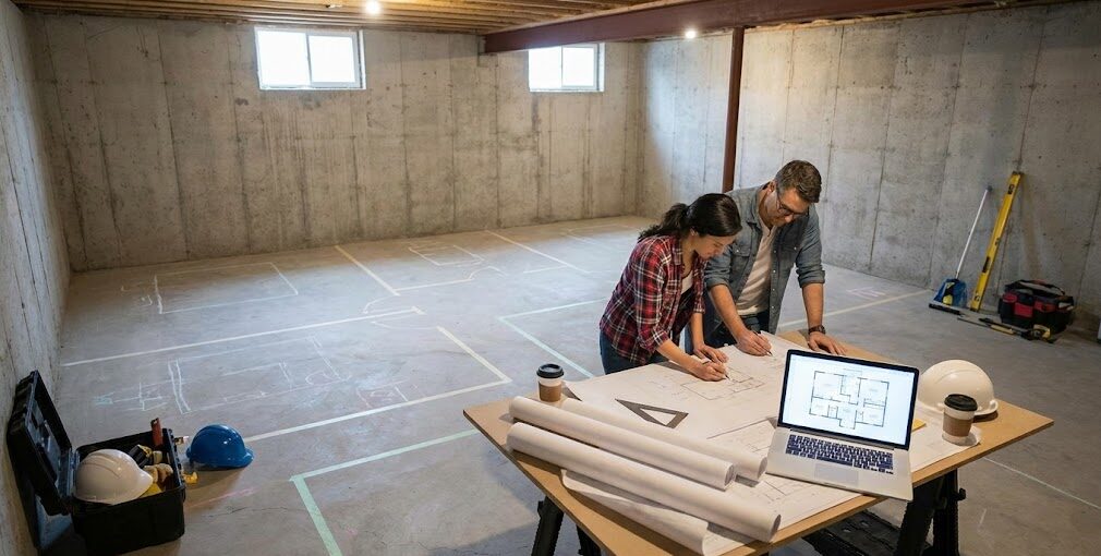 basement layout planning