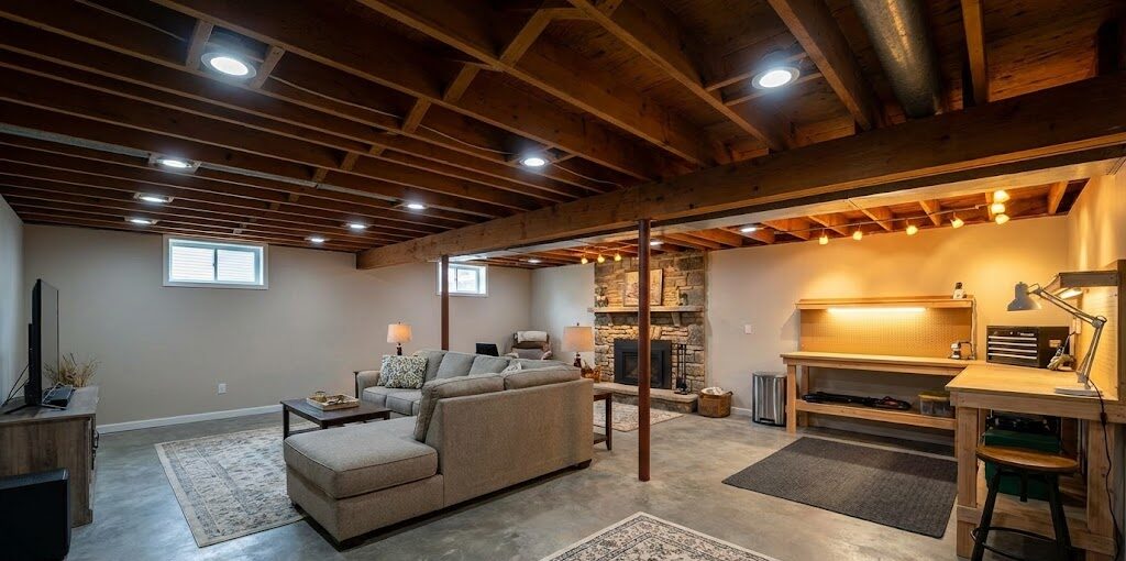 basement lighting low ceilings