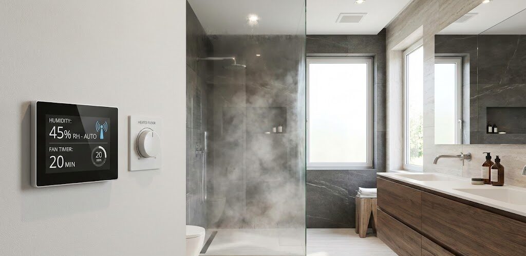 humidity sensing bathroom fan