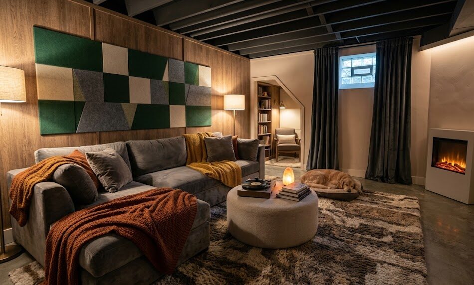 Comfort and Sound for Basements