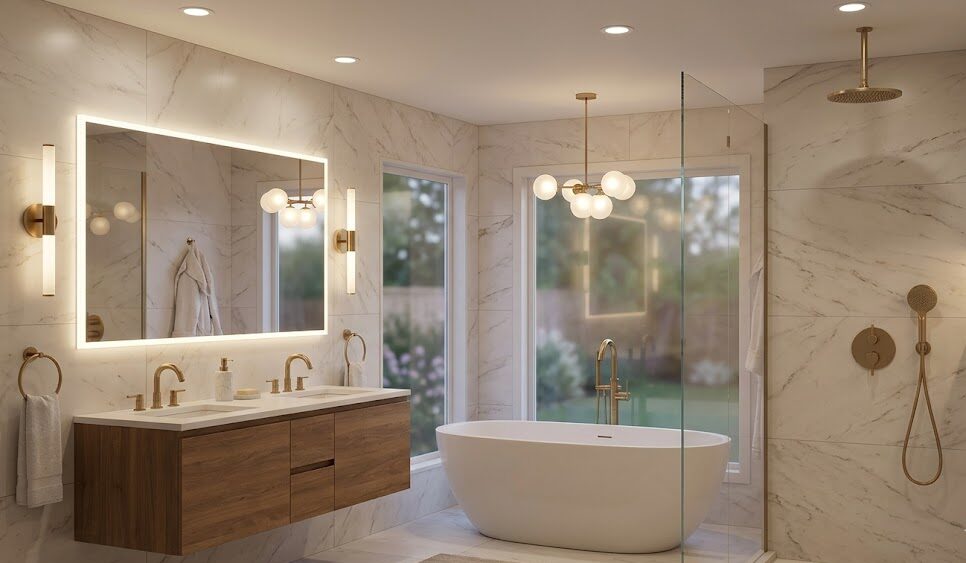 Bathroom Fixtures & Lighting That Elevate Daily Routines
