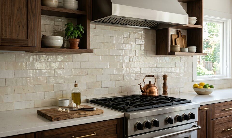 Kitchen Backsplash Materials: Tile vs. Slab vs. Panels (Pros and Cons)