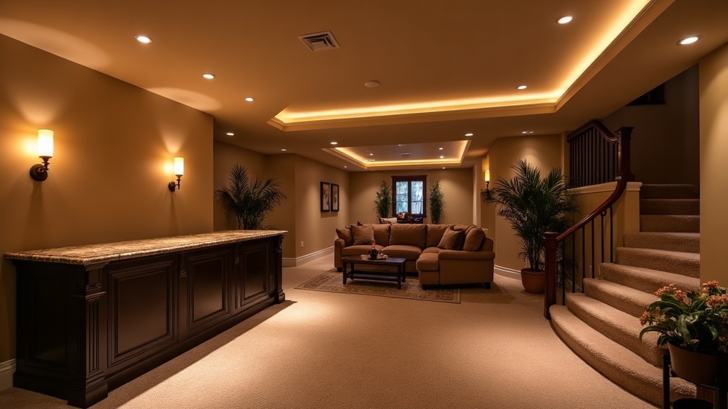 How to Brighten a Basement Without Making It Feel Like an Office