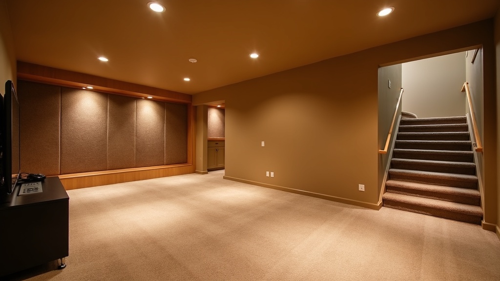 How to Make a Finished Basement Feel Warm, Quiet, and Connected