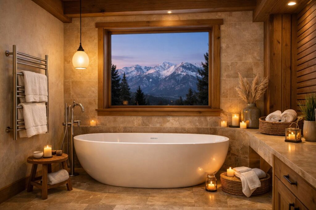 The Spa Bath Without Regret: When a Soaking Tub, Steam, or Towel Warmer Makes Sense