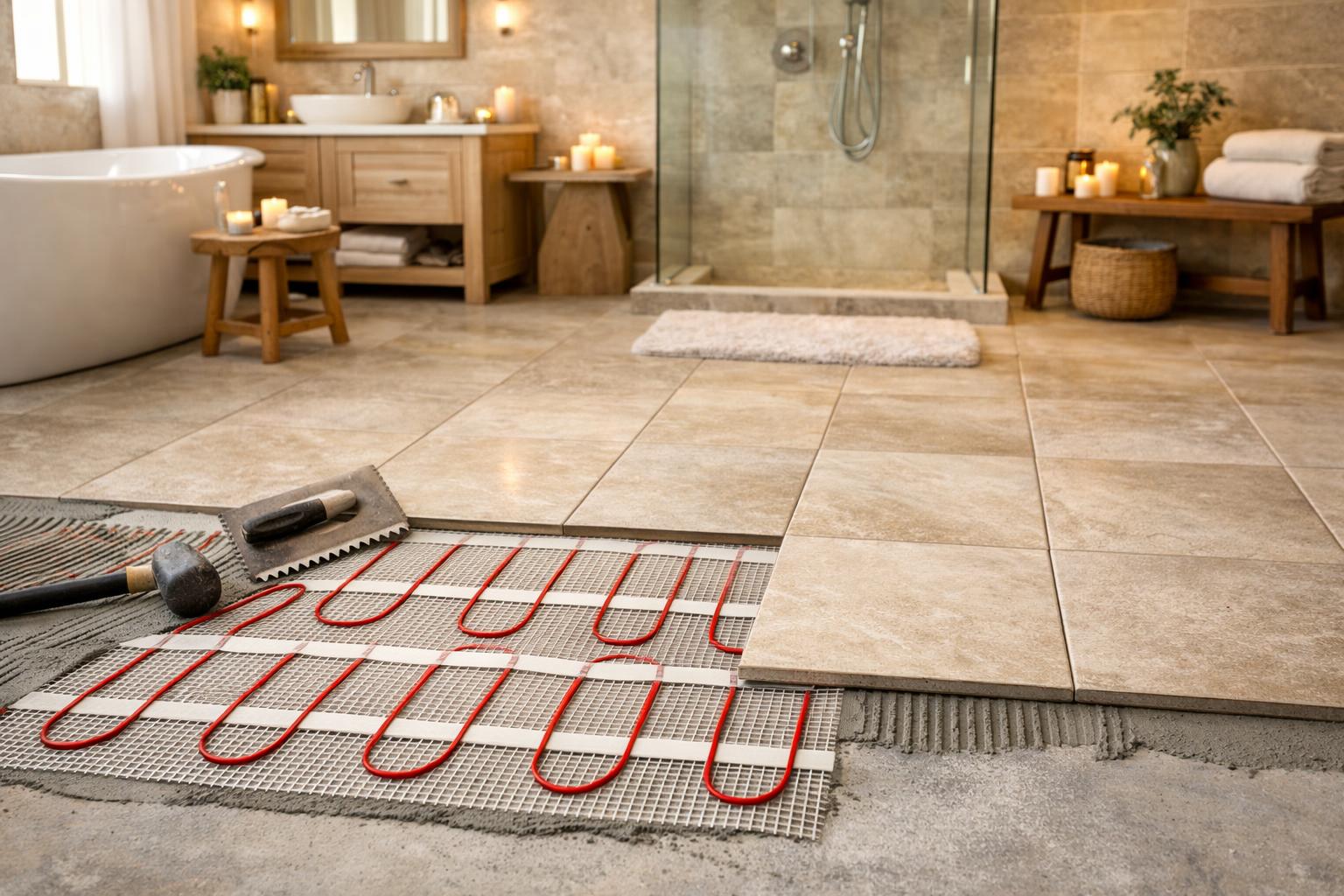 Are Heated Bathroom Floors Worth It in Utah? Comfort, Tile, Thermostats, and Cost Triggers