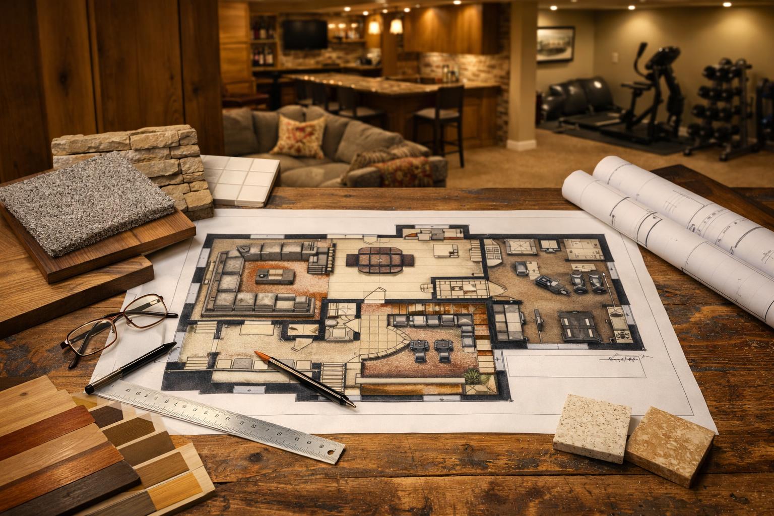 The Basement Layout Test: How to Plan Bedrooms, Storage, Fitness, Theater, and Future Flex