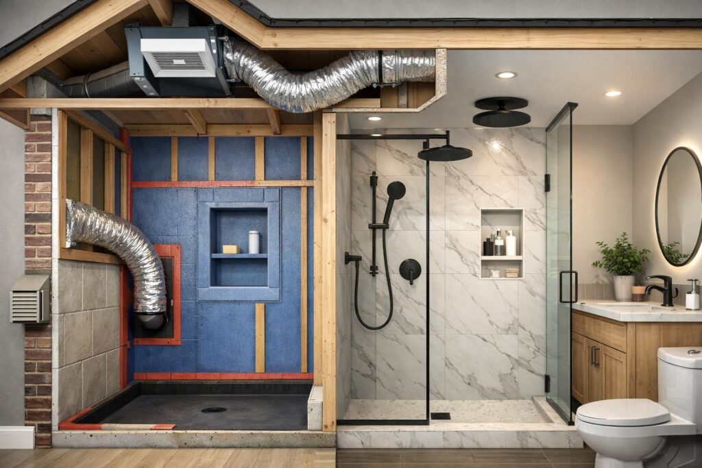 The Bathroom Moisture Mistakes That Ruin a Remodel